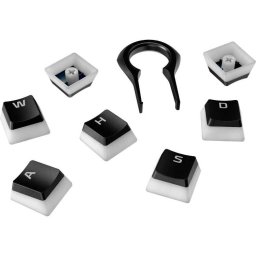 HyperX Pudding Keycaps Full Key Set (Black PBT) keycaps