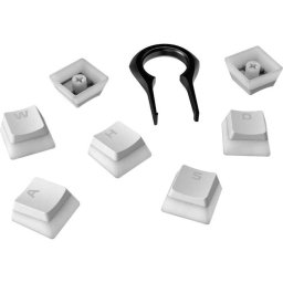 HyperX Pudding Keycaps Full Key Set (White PBT) keycaps