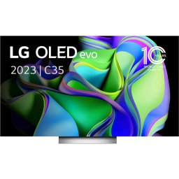 LG OLED55C35LA oled-tv 4x HDMI, 3x USB, Optisch, CI, Bluetooth, LAN, WLAN, HDR, Dolby Vision