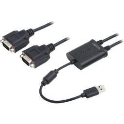 LogiLink Adapter USB > 2x Serieel usb-adapter USB 2.0