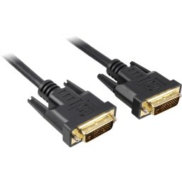Sharkoon DVI-D kabel kabel 2 meter, Dual-Link