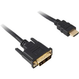 Sharkoon HDMI > DVI-D (18+1) adapter 1 meter