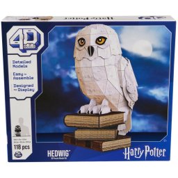 Spin Master Harry Potter: 4D Build - Hedwig 3D Puzzel puzzel