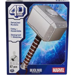 Spin Master Marvel: 4D Build - Thor Mjolnir Hammer 3D Puzzel puzzel