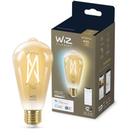 WiZ Filament amber ST64 E27 ledlamp Wifi + Bluetooth protocol-1
